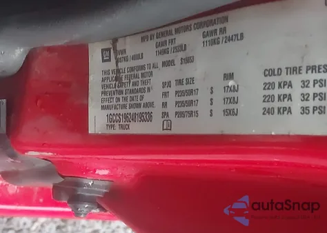 2004 Chevrolet Colorado Ls from USA, damaged, VIN 1GCCS196248195336